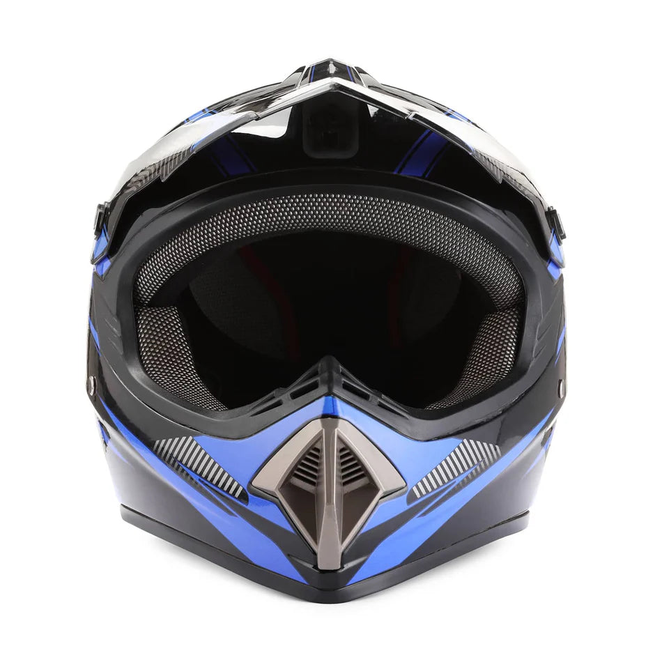 DuneBlaze 2.0 mx helmet black blue